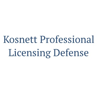 Kosnett Professional Licensing Defense