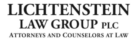 LICHTENSTEIN LAW GROUP PLC