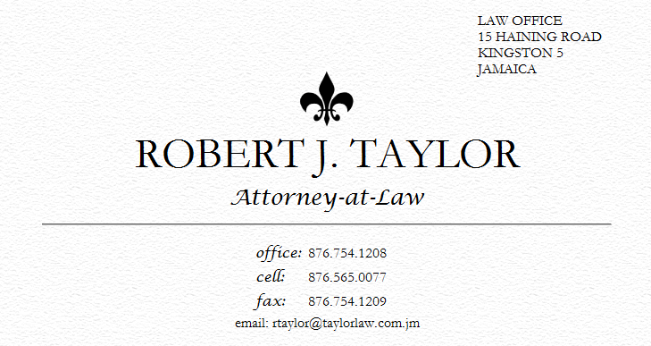 Robert J. Taylor Attorney At Law