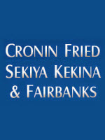 Cronin, Fried, Sekiya, Kekina & Fairbanks, Attorneys At Law